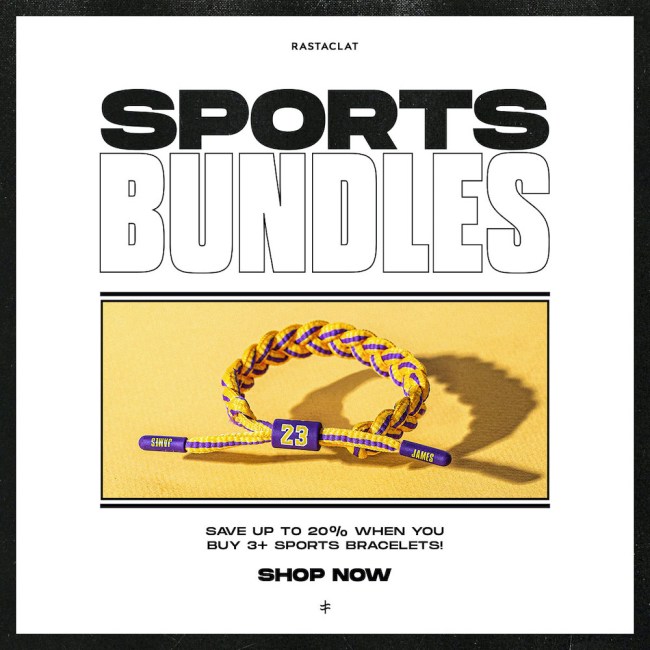 Rastaclat Sports Bundle Promo