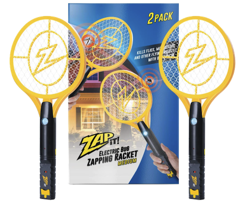 ZAP iT Rechargeable Bug Zapper Racket