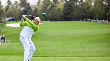 Bryson DeChambeau’s Golf Swing In Slow-Mo 4K HD Looks Like A Robot Trying To Hit A Baseball
