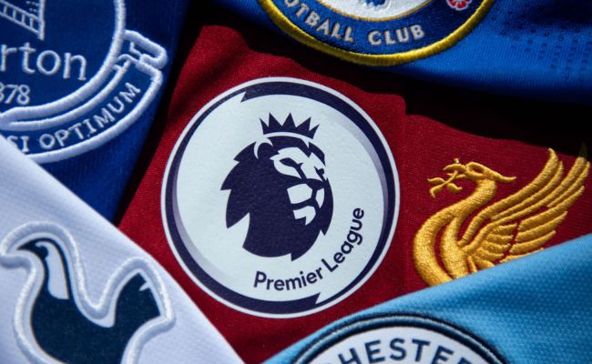 collage of premier league lgoos