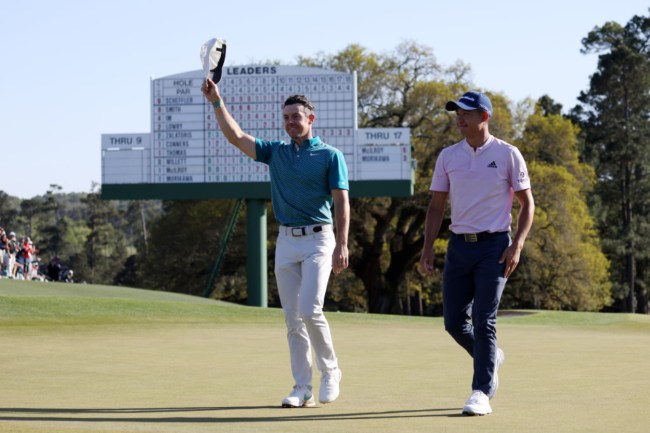 Rory McIlroy, Colin Morikawa Make Consecutive Bunker Shots At Masters