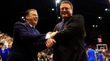 Kentucky Fans Debate John Calipari’s Future Following Comparison To Bill Self At Kansas