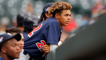 Andruw Jones’s Son Makes Unreal Catch Like 10x Gold Glove-Winning Dad In State Championship (Video)