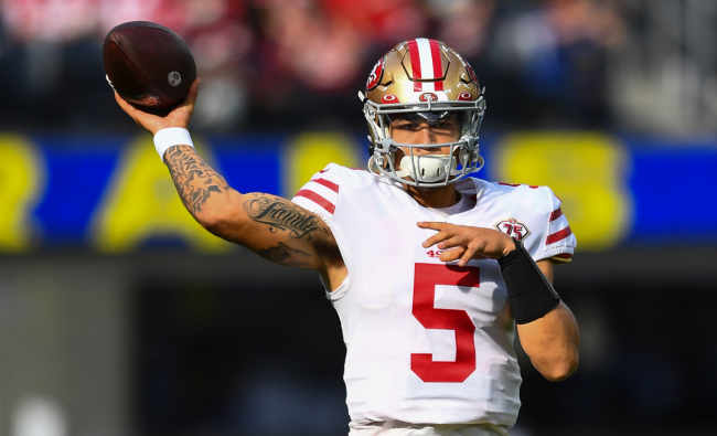 Fans React To Chris Simms Saying 49ers Are Scared To Start Trey Lance