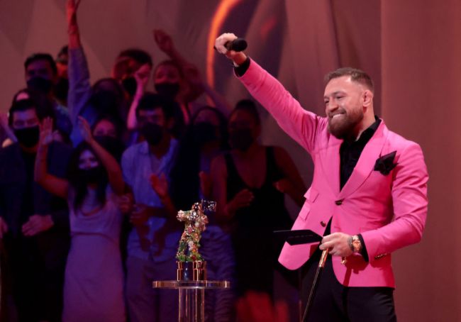 Conor McGregor shows off new Lamborghini Tecnomar Superyacht on Instagram videos.