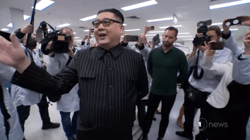 Bizarre Scene Unfolds As Kim Jong Un Impersonator Crashes Australian Prime Minister’s Election Event