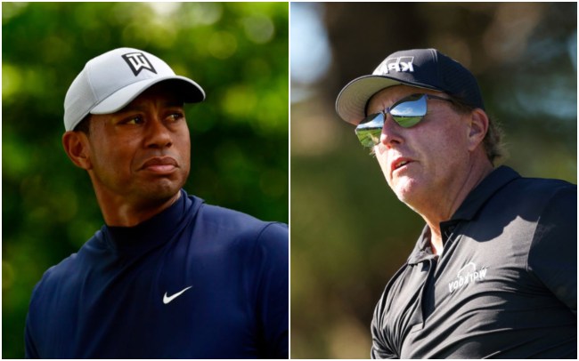 Tiger Woods, Phil Mickelson Both Playing In The 2022 PGA Championship