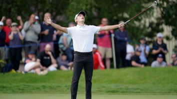 Pro Golfer Devastated By The Unluckiest Shot Ever Caught On Video