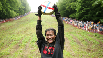 N.C. State Grad Dominates Brutally Chaotic 2022 Gloucester Cheese Roll And Brings Title Back To USA!