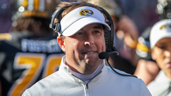 Eli Drinkwitz Worries That Sitting Next To Mike Leach At SEC Meeting Will Get Him In Trouble For One Reason