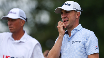 Justin Thomas’ Reaction To His Name Being Butchered At U.S. Open Is Priceless (Video)