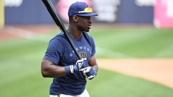 Milwaukee Brewers Outfielder Jonathan Davis Just Made The Catch Of The Year To Rob Randy Arozarena