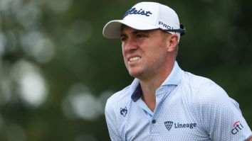 Justin Thomas Goes Off After A Rules Official Makes Him Hit Unusual Shot During His Third Round At The US Open