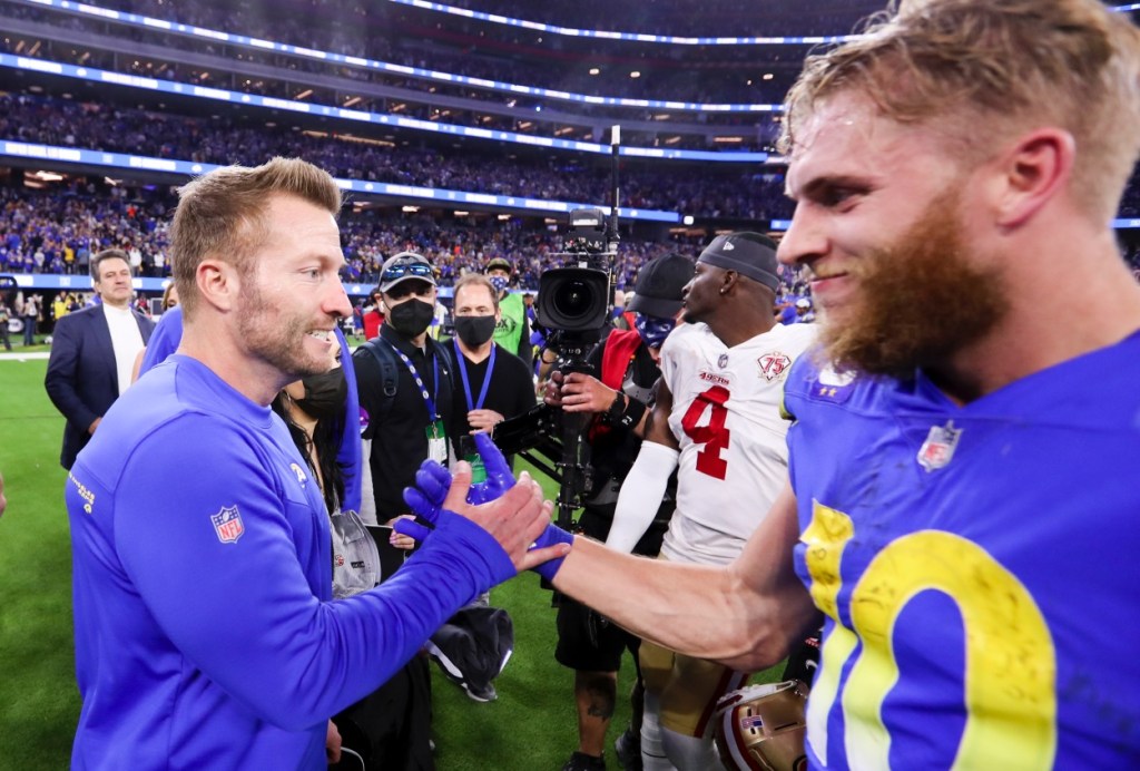Super Bowl MVP Cooper Kupp Jokes About How Obsessed Sean McVay Is With How He Looks