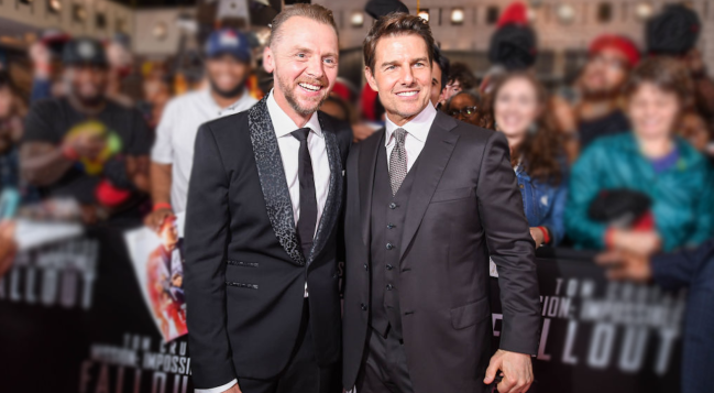 Simon Pegg: Tom Cruise Denies Wrong Doing On-Set Even When At Fault