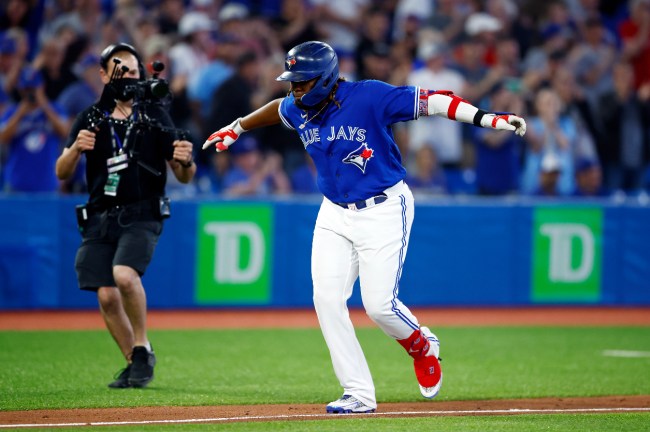 Vladimir Guerrero Jr. Literally Follows In His Father's Footsteps