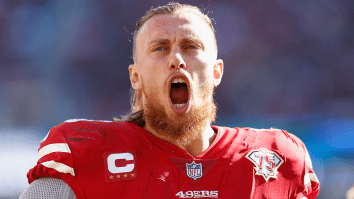 George Kittle’s Wife Had The Time Of Her Life Watching The 49ers Snuff Tom Brady And The Bucs