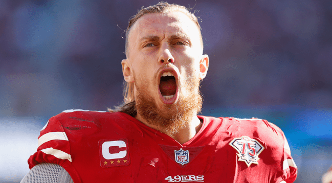 george kittle screaming