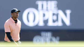 Details From Tiger Woods’ First 18-Hole Full Practice Round Before The Open Are ‘Encouraging’