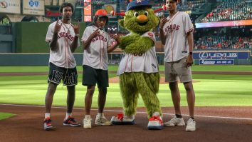 Houston Rockets First Round Pick Jabari Smith Threw An Absolutely Hilarious Insult At The Astros Mascot