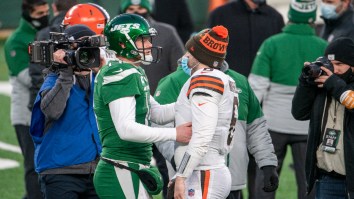 Sam Darnold Insists He’s ‘Cool’ With Baker Mayfield In Carolina And Gives Shocking Admission On QB Battle