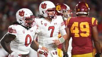 Utah QB Cameron Rising Gives Hilarious One-Word Response To USC, UCLA’s Departure