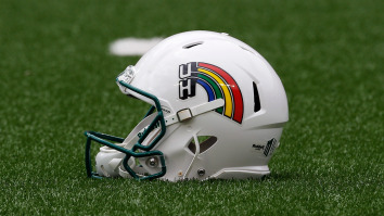 Hawaii Football Practicing Under A Literal, Beautiful Full Rainbow Is The Ultimate Recruiting Pitch
