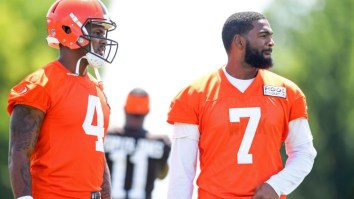Jacoby Brissett’s Brutally Honest Response To Awkward Deshaun Watson Question Goes Viral