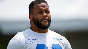 The NFL Makes Decision On Potential Punishment For Aaron Donald After He Swung Two Helmets During Practice Brawl