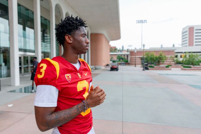 USC Transfer WR Jordan Addison Reveals Why He Is Choosing To Wear Carson Palmer's Retired #3 Jersey