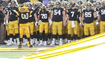 Iowa Offensive Line Commits Kadyn Proctor Is Hilariously Large And Pushes Trucks For Fun