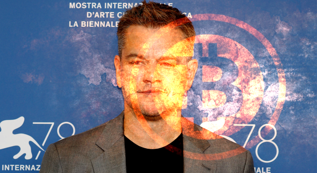 How Much Bitcoin Has Dropped Since Matt Damon Super Bowl Crypto Ad