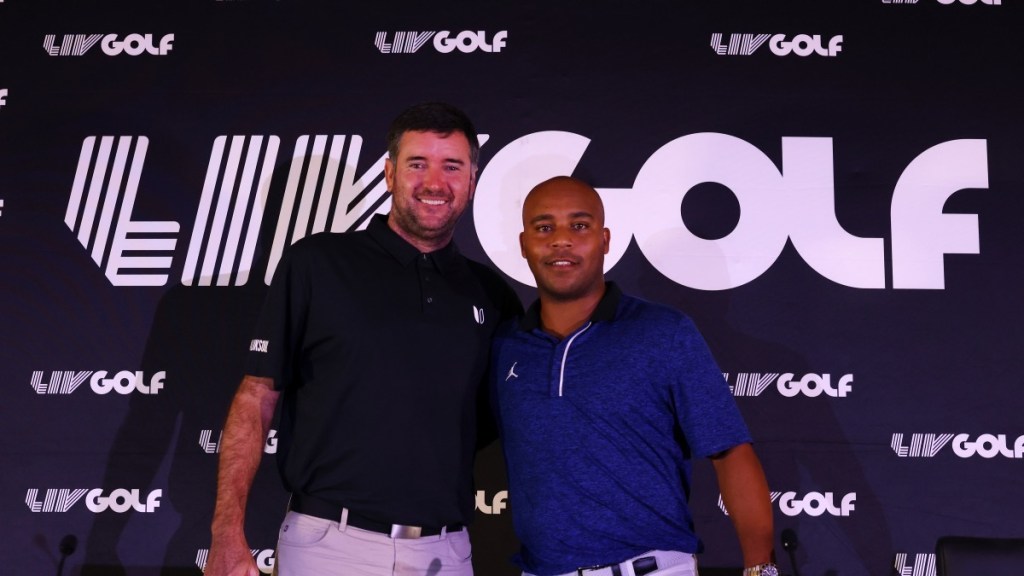 Harold Varner III Fires A Shot At Bubba Watson During First His LIV Golf Press Conference