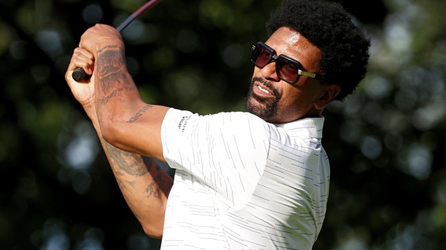 Jalen Rose Gets Roasted By Jack Nicklaus Over Awful Golf Swing (Video)