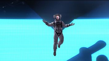 Johnny Depp Appeared At The MTV VMAs In The Strangest Way Possible