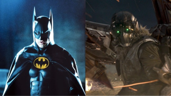 Michael Keaton Says He's Never Finished A Comic Book Movie