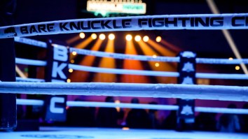 Female Fighter Flashes Crowd After Winning BKFC Debut