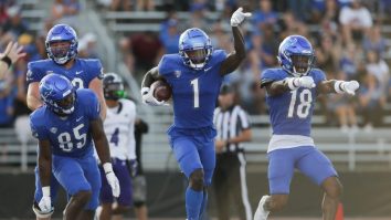 Holy Cross Calls On Divine Intervention, Uses Hail Mary To Upset The Buffalo Bulls