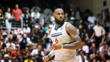 LeBron James Uses Snapchat Filter To Trick Fans Into Thinking He Finally Let Himself Go Bald