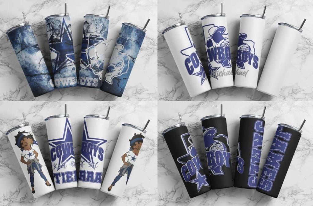 Cowboys Tumbler Set