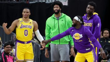 Russell Westbrook Looks Like He’s Already Sick Of New Teammate Patrick Beverley Before The Season Even Stars