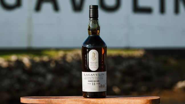 Lagavulin 11 Nick Offerman Charred Oak