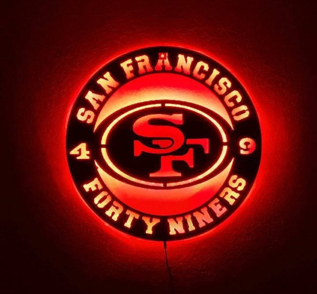 San Francisco 49ers Back-lit Sign