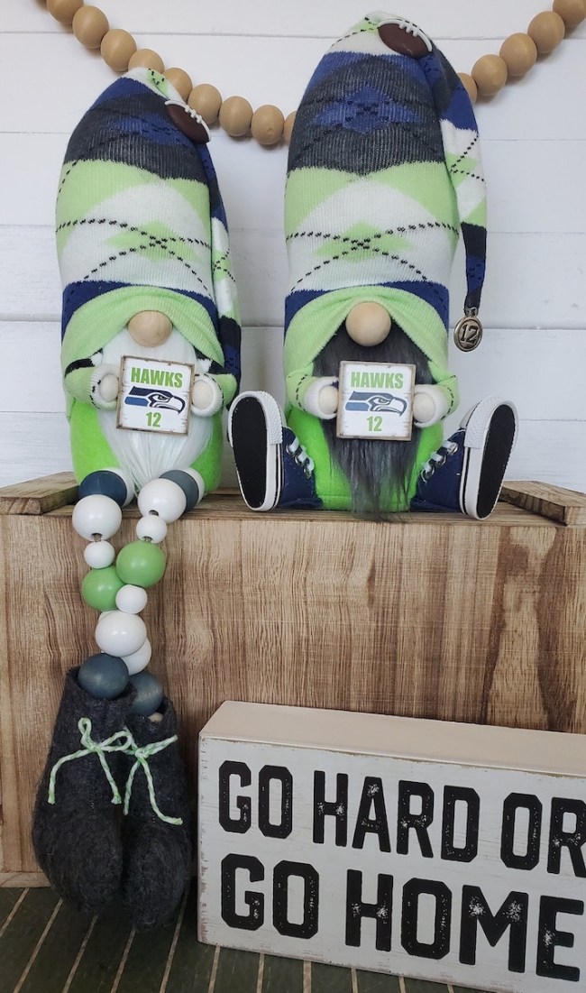 Seahawks Custom Gnomes