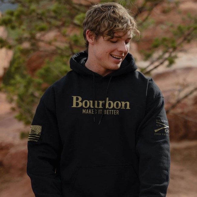 Bourbon Makes It Better Hoodie