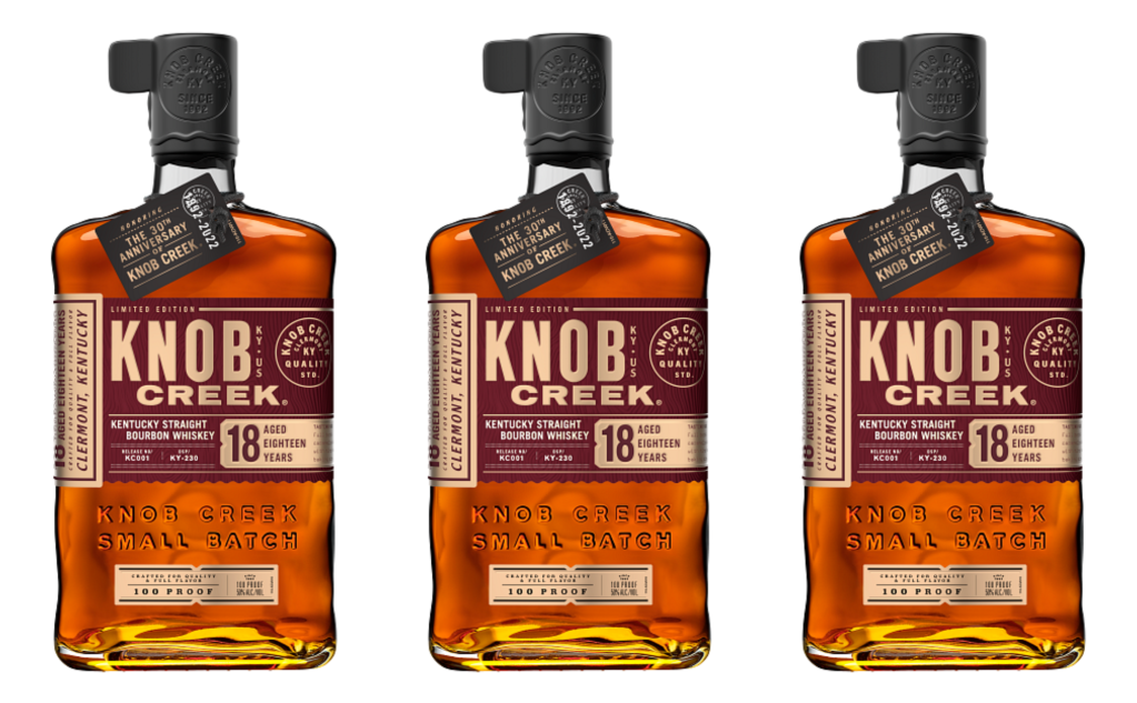 Limited-Edition Knob Creek 18-Year-Old Bourbon Celebrates 30 Years Of Exquisite Whiskey