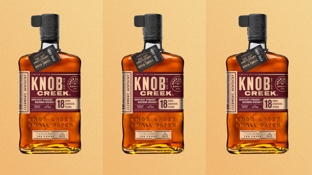Limited-Edition Knob Creek 18-Year-Old Bourbon Celebrates 30 Years Of Exquisite Whiskey