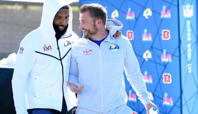 Sean McVay Disputes Odell Beckham's Claim That Rams Lowballed Him