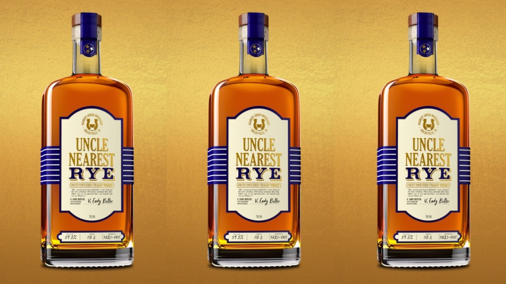 First-Ever Uncle Nearest Rye Whiskey