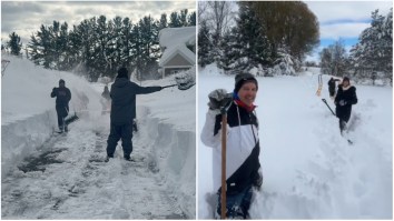 Bills Fans Are Plowing Snow, Shoveling Driveways To Make Sure Bills Players Make It To Airport